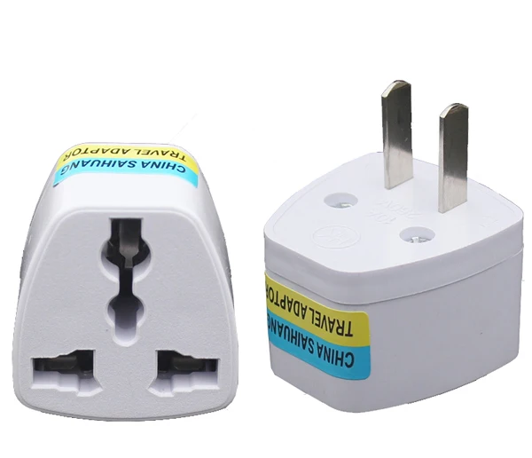 

Q076 5PC EU AU UK To US Canada AC 2 Pin Power Plug Adaptor Travel Converter Adapter Connector Electrical Wall Plugs Socket