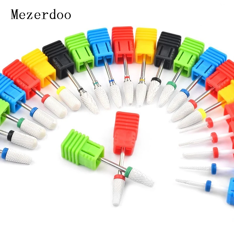 3/32'' Ceramic Nail Drill Bit Bullet Rotate Burr Milling Cutter Bits for Manicure Pedicure Tools Electric Nail Drill Accessories
3/32'' Ceramic Nail Drill Bit Bullet Rotate Burr Milling Cutter Bits for Manicure Pedicure Tools Electric Nail Drill Accessories