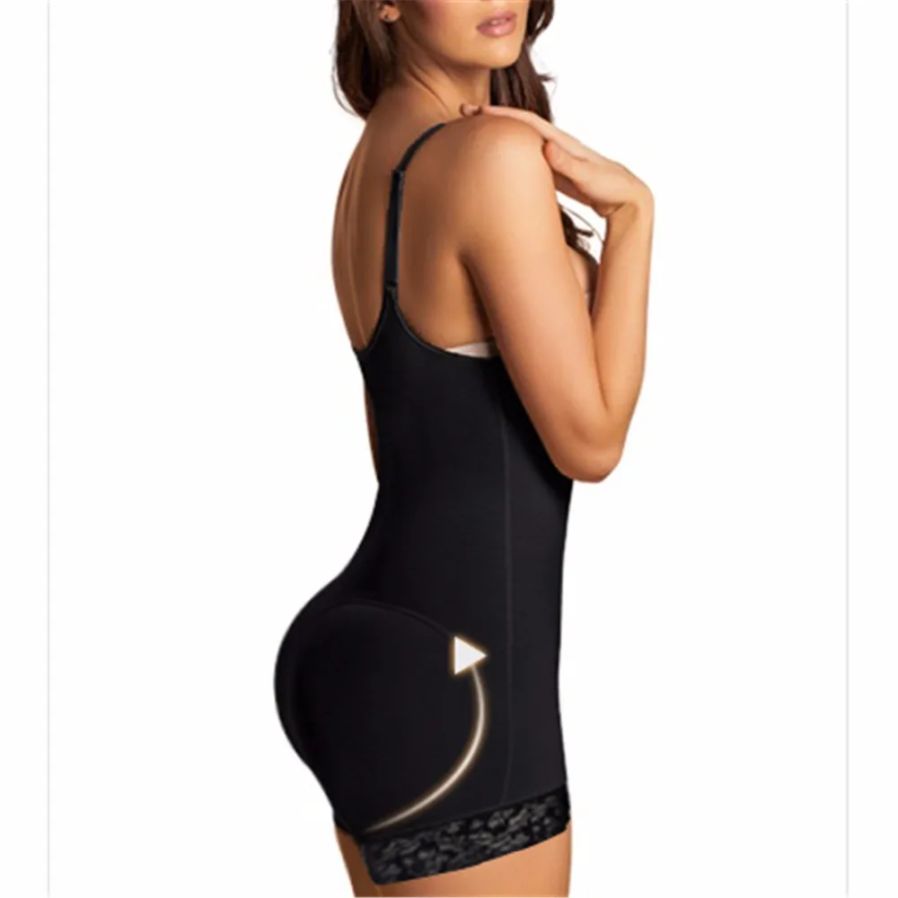 S-XXL Zip up Tummy Control Slimming bodysuit full body shaper Waist trainer with padded buttock butt lifter butt enhancer E121
S-XXL Zip up Tummy Control Slimming bodysuit full body shaper Waist trainer with padded buttock butt lifter butt enhancer E121