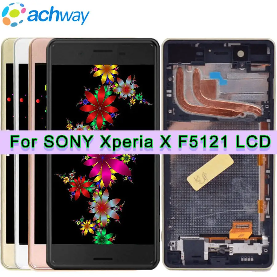 Original 5.0'' 1920x1080 Display For Sony Xperia X LCD with Touch Screen Digitizer Assembly For Sony Xperia X LCD F5121 F5122
Original 5.0'' 1920x1080 Display For Sony Xperia X LCD with Touch Screen Digitizer Assembly For Sony Xperia X LCD F5121 F5122