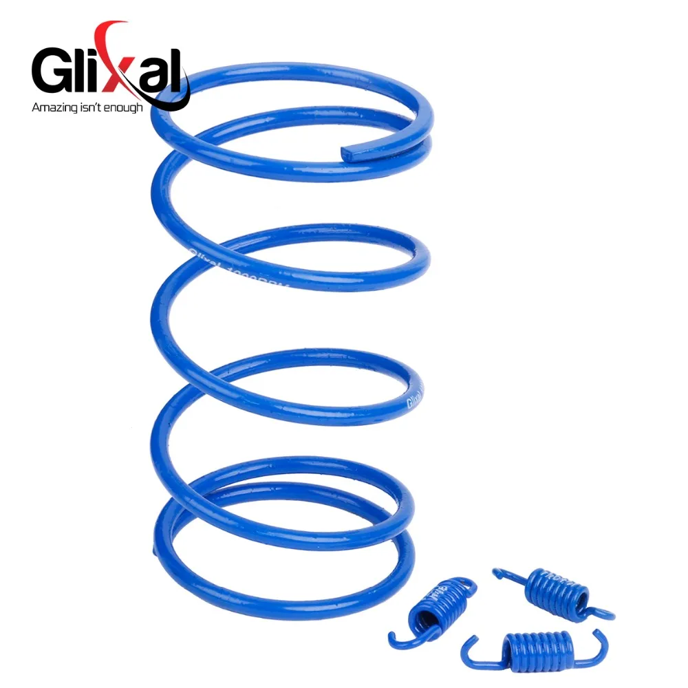 Glixal Chinese Scooter High Performance Racing Torque Spring Clutch Springs GY6 50cc-100cc 139QMB 1P39QMB Engine (1000RPM,Blue)
Glixal Chinese Scooter High Performance Racing Torque Spring Clutch Springs GY6 50cc-100cc 139QMB 1P39QMB Engine (1000RPM,Blue)