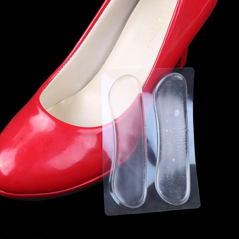 1 Pair Soft Silicone Heel Liners T-shaped High Heel Shoe Pad Sticker Slip Resistant Heel Grips Transparent Invisible Insoles
1 Pair Soft Silicone Heel Liners T-shaped High Heel Shoe Pad Sticker Slip Resistant Heel Grips Transparent Invisible Insoles