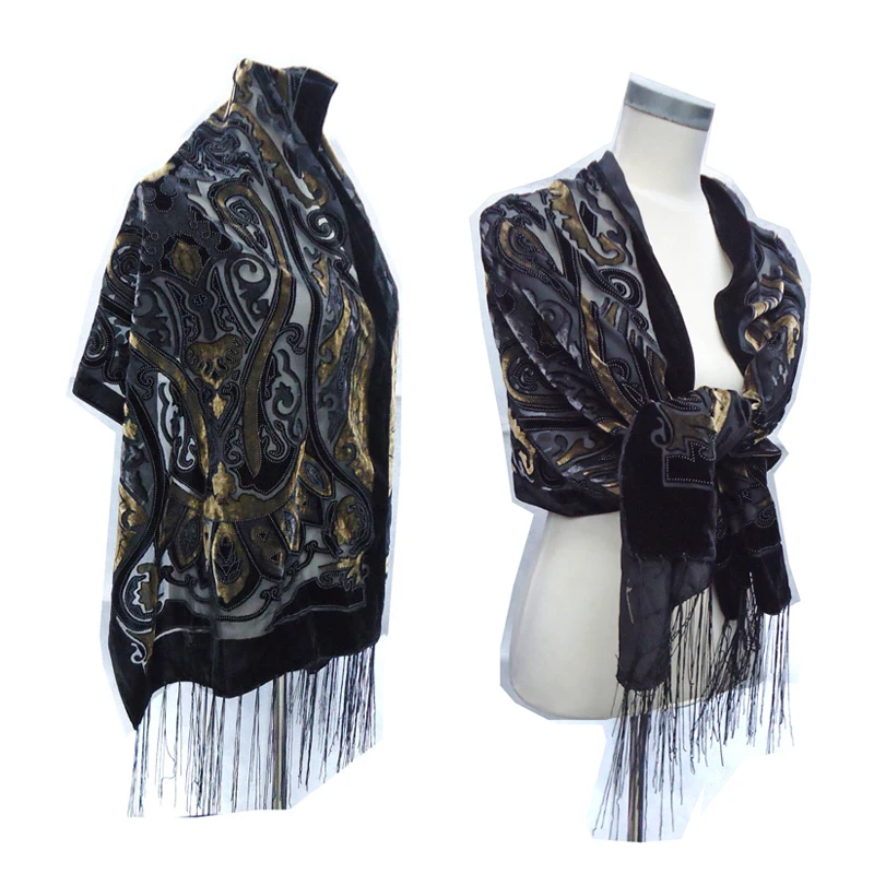 Fashion Crown Velvet Burnout Winter Shawl Women Beautiful Luxury Scarf For Wedding Pashmina Holiday Gift For Lovers Free
Fashion Crown Velvet Burnout Winter Shawl Women Beautiful Luxury Scarf For Wedding Pashmina Holiday Gift For Lovers Free