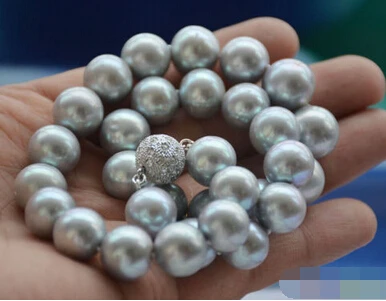 Jewelr 004731 Huge AA++ 17" ROUND GRAY Freshwater cultured PEARL NECKLACE
Jewelr 004731 Huge AA++ 17" ROUND GRAY Freshwater cultured PEARL NECKLACE