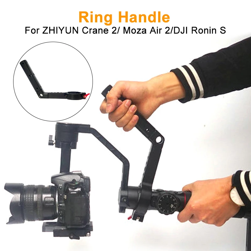 Ronin-S Neck Ring Mounting Handle Grip Extension Arm Monitor Microphone LED Video Light for DJI Ronin S Crane 2 Handheld Gimbal
Ronin-S Neck Ring Mounting Handle Grip Extension Arm Monitor Microphone LED Video Light for DJI Ronin S Crane 2 Handheld Gimbal