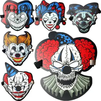 MagiDeal Funny Sound Reactive LED Mask Street Dance Rave Holiday Cosplay Clown Music Party Mask Glowing in Dark
MagiDeal Funny Sound Reactive LED Mask Street Dance Rave Holiday Cosplay Clown Music Party Mask Glowing in Dark