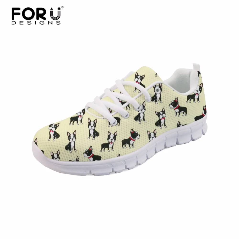 FORUDESIGNS Girls Sneaker Boston Terrier Flower Dog Pattern Woman Casual Shoes Breathable Sneakers Fashion Mesh Sneakers Shoes
FORUDESIGNS Girls Sneaker Boston Terrier Flower Dog Pattern Woman Casual Shoes Breathable Sneakers Fashion Mesh Sneakers Shoes