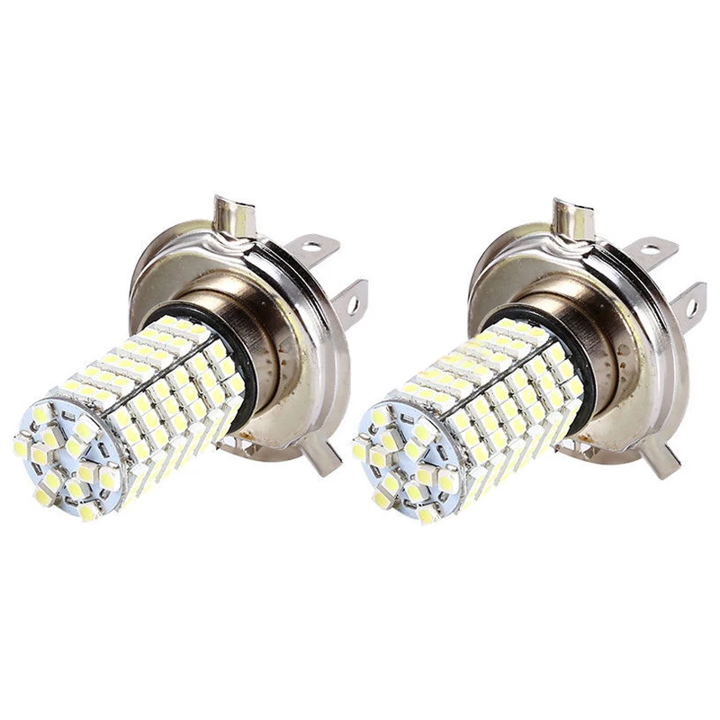 2pcs H4/HB2/9003 120LED Car Hi/Low Fog Driving Light Headlight Bulb