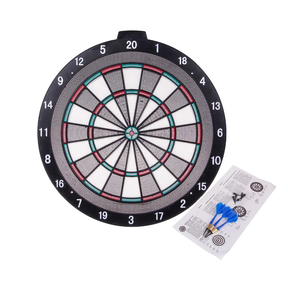 WIN.MAX 18 Inch Safety Plastic Dartboard with 6 softip darts and Extra Dart Accessories 6 pcs Soft tips
WIN.MAX 18 Inch Safety Plastic Dartboard with 6 softip darts and Extra Dart Accessories 6 pcs Soft tips