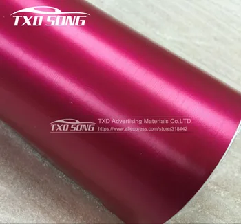 Free shipping Chrome brushed matt film rose red color with air free bubbles for car decoration
Free shipping Chrome brushed matt film rose red color with air free bubbles for car decoration