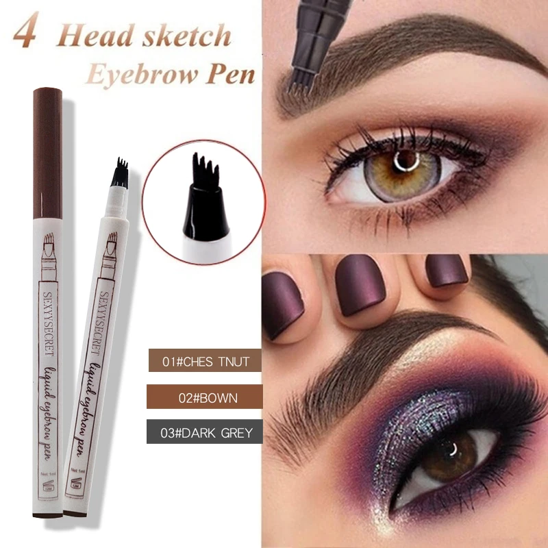 New Brand Microblading Eyebrow Tattoo Pen Waterproof Fork Tip Eyebrows Tint For Eye Brow Pencil 3 Colors Liquid Eyebrow Enhancer
New Brand Microblading Eyebrow Tattoo Pen Waterproof Fork Tip Eyebrows Tint For Eye Brow Pencil 3 Colors Liquid Eyebrow Enhancer