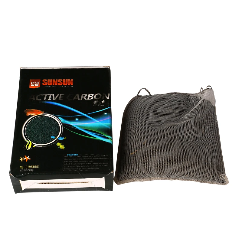 500g SUNSUN Activated Charcoal Carbon Pellets with Free Mesh Media Bag for Aquarium Fish Pond Tank Canister Filter
500g SUNSUN Activated Charcoal Carbon Pellets with Free Mesh Media Bag for Aquarium Fish Pond Tank Canister Filter
