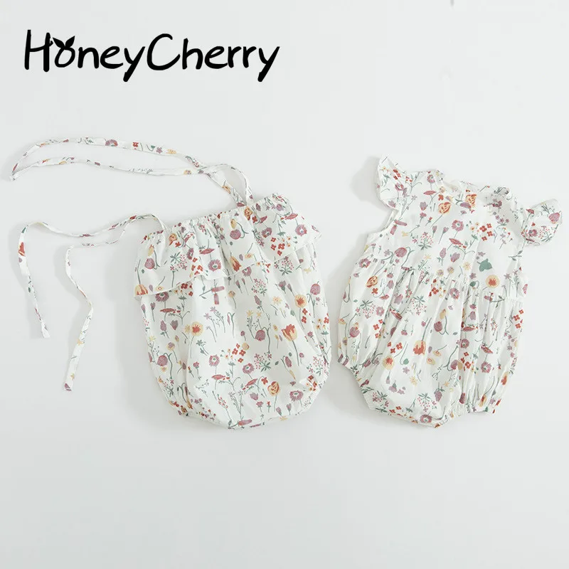 The Summer Of Baby Bodysuits Baby Girls And Babies Climb On Triangle Sleeveless Cotton Jackets With Colorful Flowers
The Summer Of Baby Bodysuits Baby Girls And Babies Climb On Triangle Sleeveless Cotton Jackets With Colorful Flowers