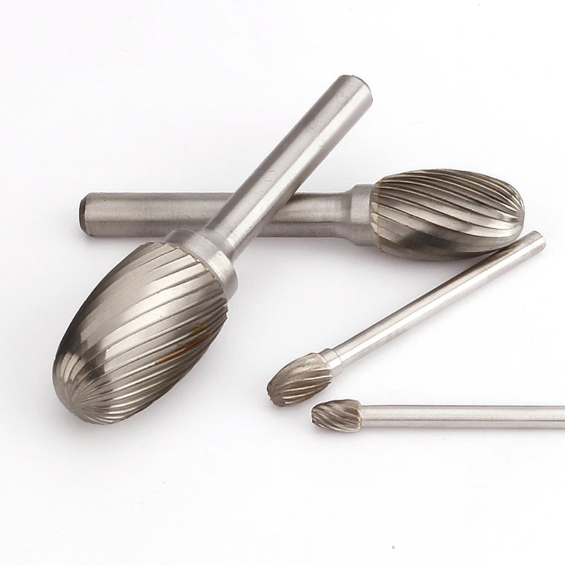 Oval Type Carbide Tungsten Steel 1pcs Rotating Rake Single Slot Grinding Head E-shaped Metal Woodworking Wood Carving Tool
Oval Type Carbide Tungsten Steel 1pcs Rotating Rake Single Slot Grinding Head E-shaped Metal Woodworking Wood Carving Tool