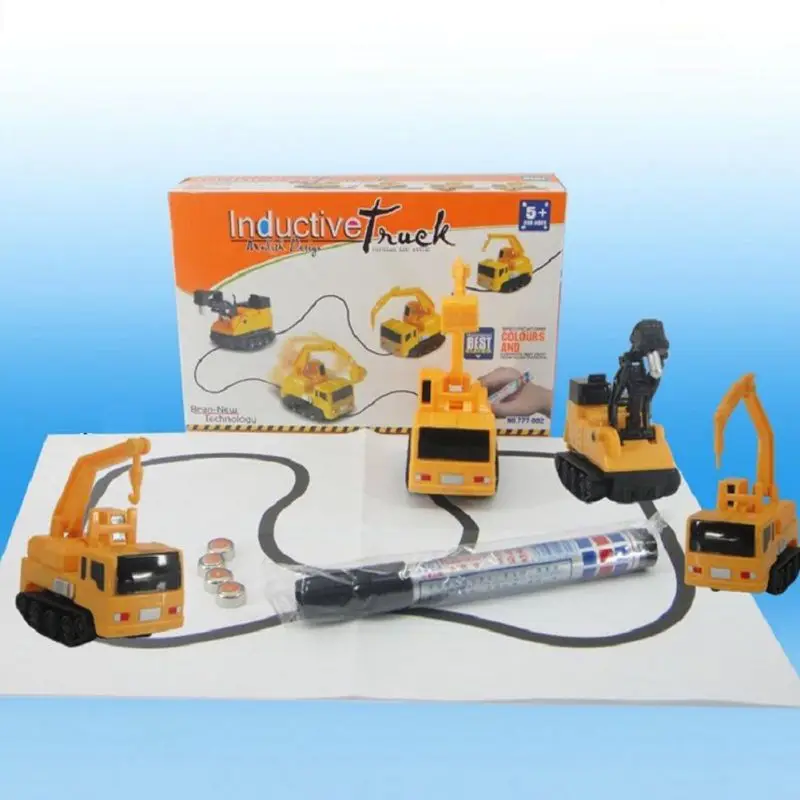 Engineering Vehicles Inductive Intelligence Development Truck Drawn By MINI Magic Pen Children Truck Car Toys Drawn Rail Truckf
Engineering Vehicles Inductive Intelligence Development Truck Drawn By MINI Magic Pen Children Truck Car Toys Drawn Rail Truckf