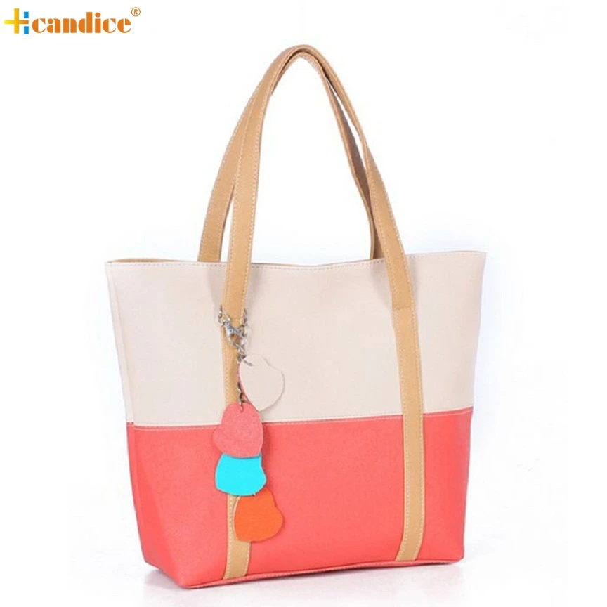 Naivety 2016 New Fashion Mixed Color Women's Totes Handbag Lady PU Leather Chain Pendants Panelled Hobo Shoulder Bag
Naivety 2016 New Fashion Mixed Color Women's Totes Handbag Lady PU Leather Chain Pendants Panelled Hobo Shoulder Bag