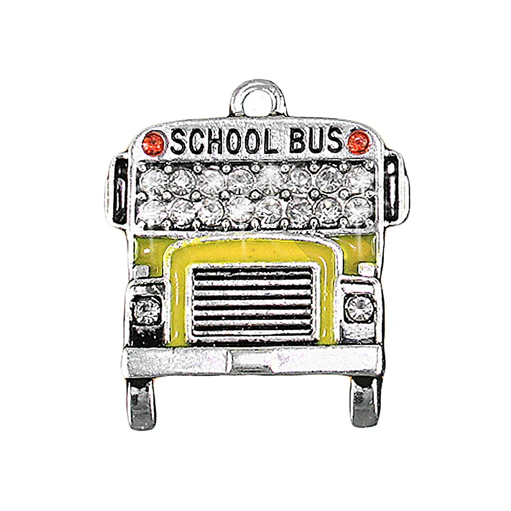 Zinc Alloy Metal Crystal Class School Graduate Jewelry School Bus Pendants Charms For Bus Driver Gift DIY
Zinc Alloy Metal Crystal Class School Graduate Jewelry School Bus Pendants Charms For Bus Driver Gift DIY