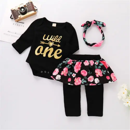 3pcs Newborn Baby Girls clothes cotton floral long sleeve romper+ Floral Skirt Pants+headband Outfits Set Clothes
3pcs Newborn Baby Girls clothes cotton floral long sleeve romper+ Floral Skirt Pants+headband Outfits Set Clothes