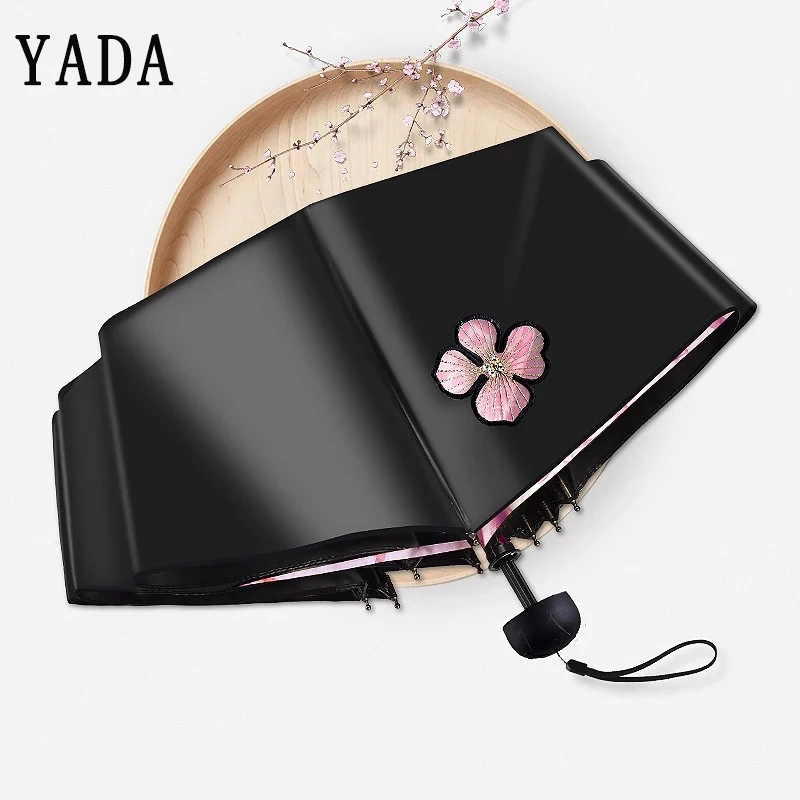 YADA High Quality Charms Flower Umbrella Rain Women uv Embroidery Flower Umbrella For Women Windproof DIY Umbrellas Female YS692
YADA High Quality Charms Flower Umbrella Rain Women uv Embroidery Flower Umbrella For Women Windproof DIY Umbrellas Female YS692