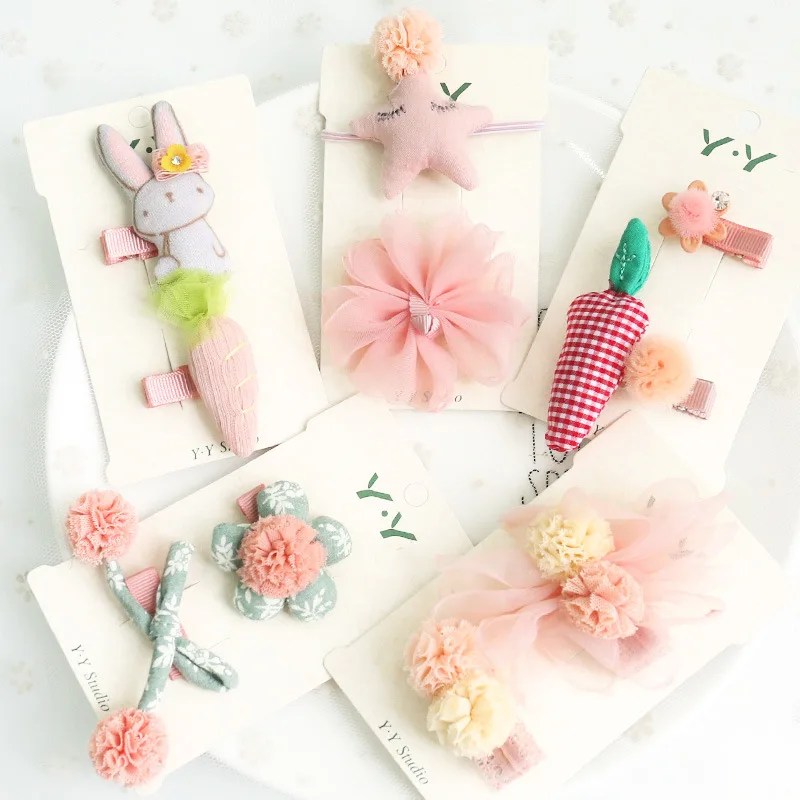 1Set =2PCS Cute Girls Flowers Elastic Hair Rope Hair Clips Cartoon Hairpins Toddlers Kids Star Bow Barrettes Hair Accessories
1Set =2PCS Cute Girls Flowers Elastic Hair Rope Hair Clips Cartoon Hairpins Toddlers Kids Star Bow Barrettes Hair Accessories