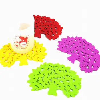 600 pcs Tree Shape Placemat Heat Insulation Pad Dining Table Coasters Cup Dish Coffee Table Mat Pads Random Color
600 pcs Tree Shape Placemat Heat Insulation Pad Dining Table Coasters Cup Dish Coffee Table Mat Pads Random Color