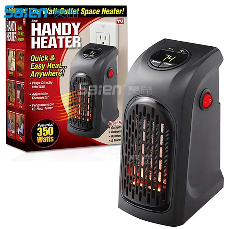 Handy Heater | Plug-in Personal Heater | Compact Design | Quick and Easy Heat | Digital Display | Great for Travel | On/Off
Handy Heater | Plug-in Personal Heater | Compact Design | Quick and Easy Heat | Digital Display | Great for Travel | On/Off