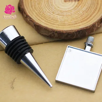 10pcs Metal Zinc Alloy 32mm Blank Square Wine Bottle Stopper Setting for DIY Crystal Dome Cabochon Accessories
10pcs Metal Zinc Alloy 32mm Blank Square Wine Bottle Stopper Setting for DIY Crystal Dome Cabochon Accessories
