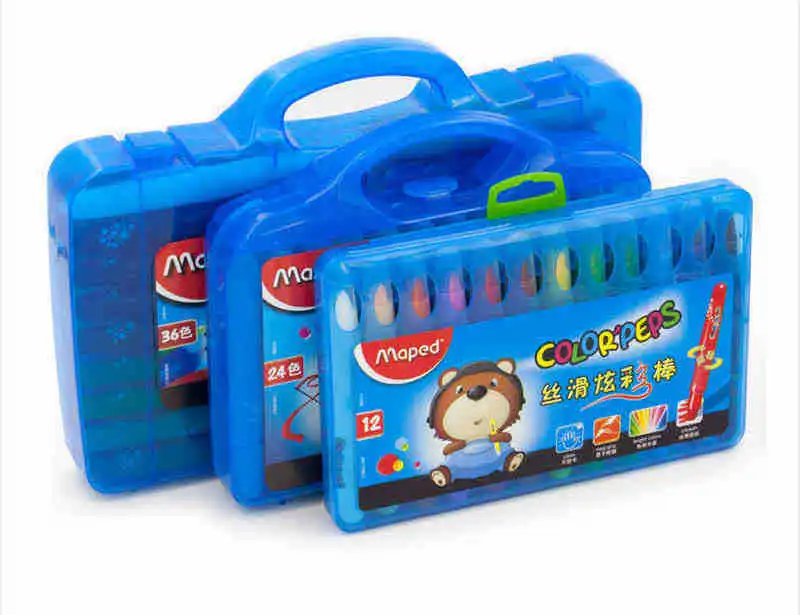 Maped Color'Peps Silky Watersoluble Crayons wz Case Pack of 12/24/36 Kids Gift
Maped Color'Peps Silky Watersoluble Crayons wz Case Pack of 12/24/36 Kids Gift