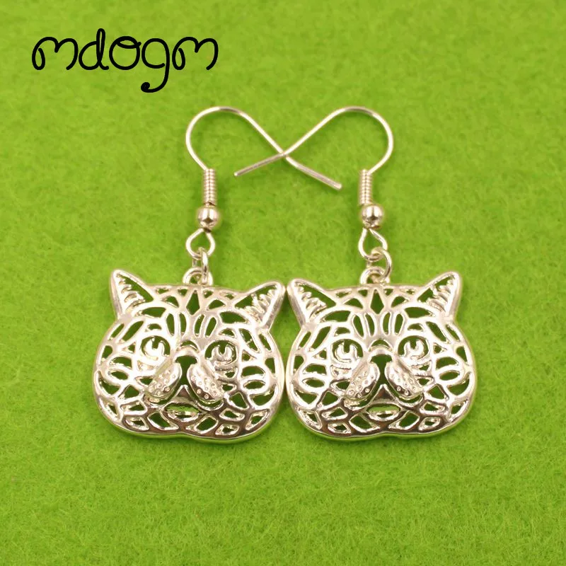 2019 Cute Exotic Shorthair cat Animal Pendant Drop Earrings Golden Silver Kawaii Funny Summer For Women Girls Woman Ladies ET004
2019 Cute Exotic Shorthair cat Animal Pendant Drop Earrings Golden Silver Kawaii Funny Summer For Women Girls Woman Ladies ET004