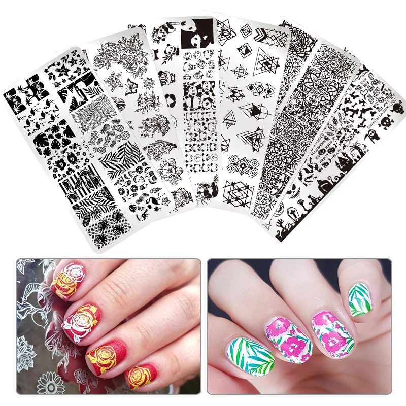 BORN PRETTY Nail Art Stamp Template Rectangle Round Flower Animal Geometric Image Plate Nail Manicure Template DIY
BORN PRETTY Nail Art Stamp Template Rectangle Round Flower Animal Geometric Image Plate Nail Manicure Template DIY