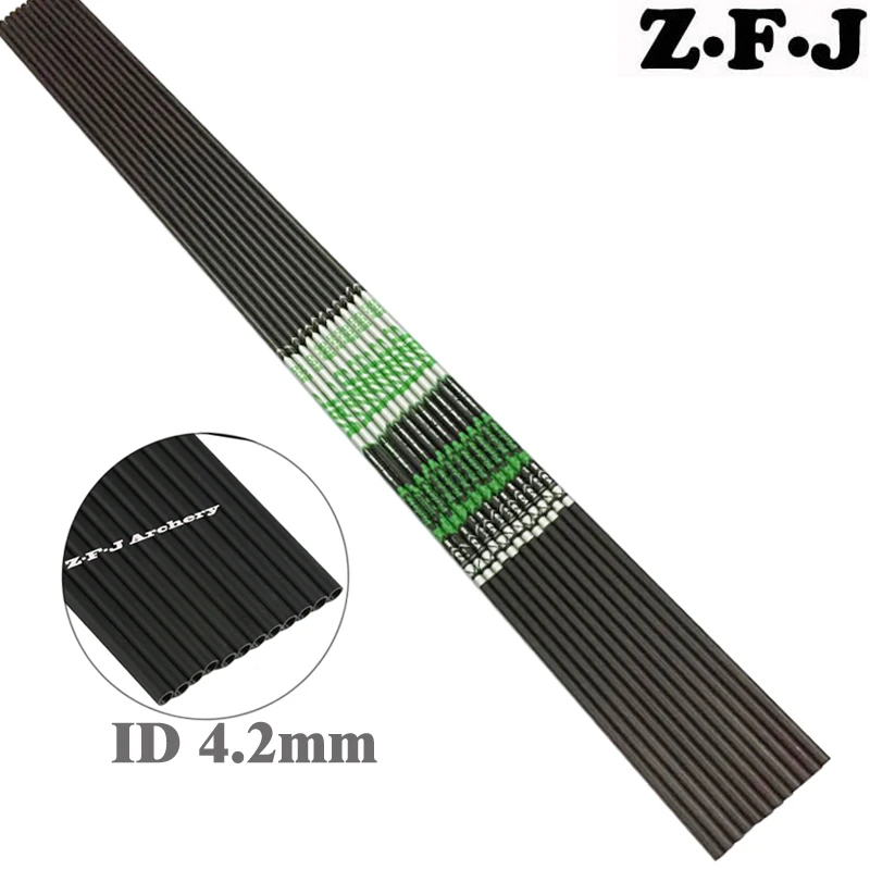 6/12pcs V3 Sp 400 500 600 700 800 900 1000 1100 Archery Pure Carbon Arrow Shaft 30.5inch ID4.2mm Bow Hunting Shooting +-.003"
6/12pcs V3 Sp 400 500 600 700 800 900 1000 1100 Archery Pure Carbon Arrow Shaft 30.5inch ID4.2mm Bow Hunting Shooting +-.003"