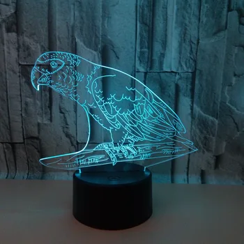 Parrot 3d Desk Lamp Colorful Touch Remote Control Led Usb Table Lamps For Living Room Luminaria De Mesa 3d Nightlight
Parrot 3d Desk Lamp Colorful Touch Remote Control Led Usb Table Lamps For Living Room Luminaria De Mesa 3d Nightlight