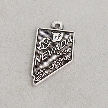RAINXTAR New Arrival Alloy Map Charms State Nevada Map Finding Charms 13*24mm 50pcs AAC1710
RAINXTAR New Arrival Alloy Map Charms State Nevada Map Finding Charms 13*24mm 50pcs AAC1710