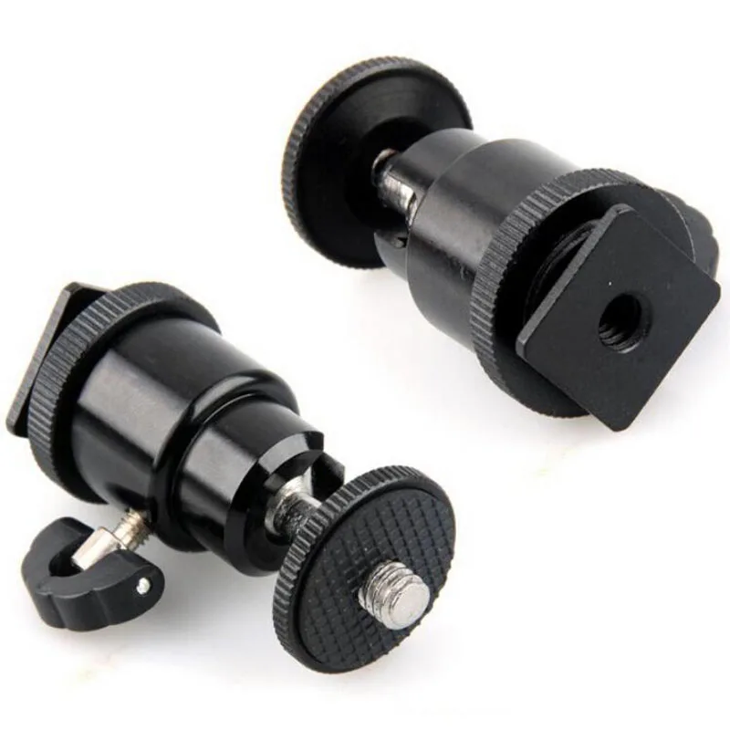 Adjustable 1/4 Screw Mount Holder Tripod Fixed Stand Ball Head With Lock For Gopro 6 5 4 3 SJCAM Sport Camera SLR DSLR Adapter
Adjustable 1/4 Screw Mount Holder Tripod Fixed Stand Ball Head With Lock For Gopro 6 5 4 3 SJCAM Sport Camera SLR DSLR Adapter