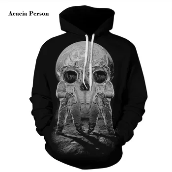 Autumn Fashion Men/women Hoodies With Cap Print Astronaut Skull Couple Hooded Hoody Sweatshirts Pullovers
Autumn Fashion Men/women Hoodies With Cap Print Astronaut Skull Couple Hooded Hoody Sweatshirts Pullovers