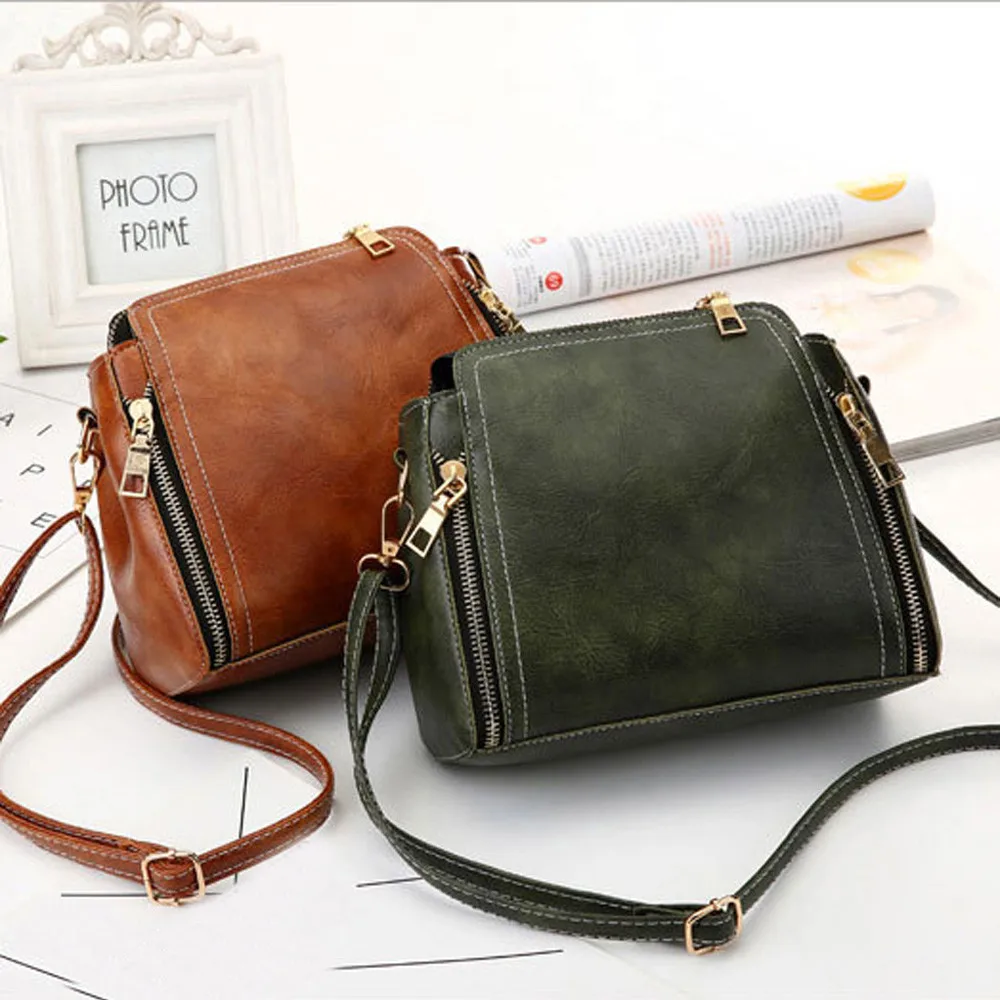 Women's Bag Women's Fashion High Quality bagWild Double Zipper Solid Crossbody Shoulder Bag luxury handbags women bags designer
Women's Bag Women's Fashion High Quality bagWild Double Zipper Solid Crossbody Shoulder Bag luxury handbags women bags designer