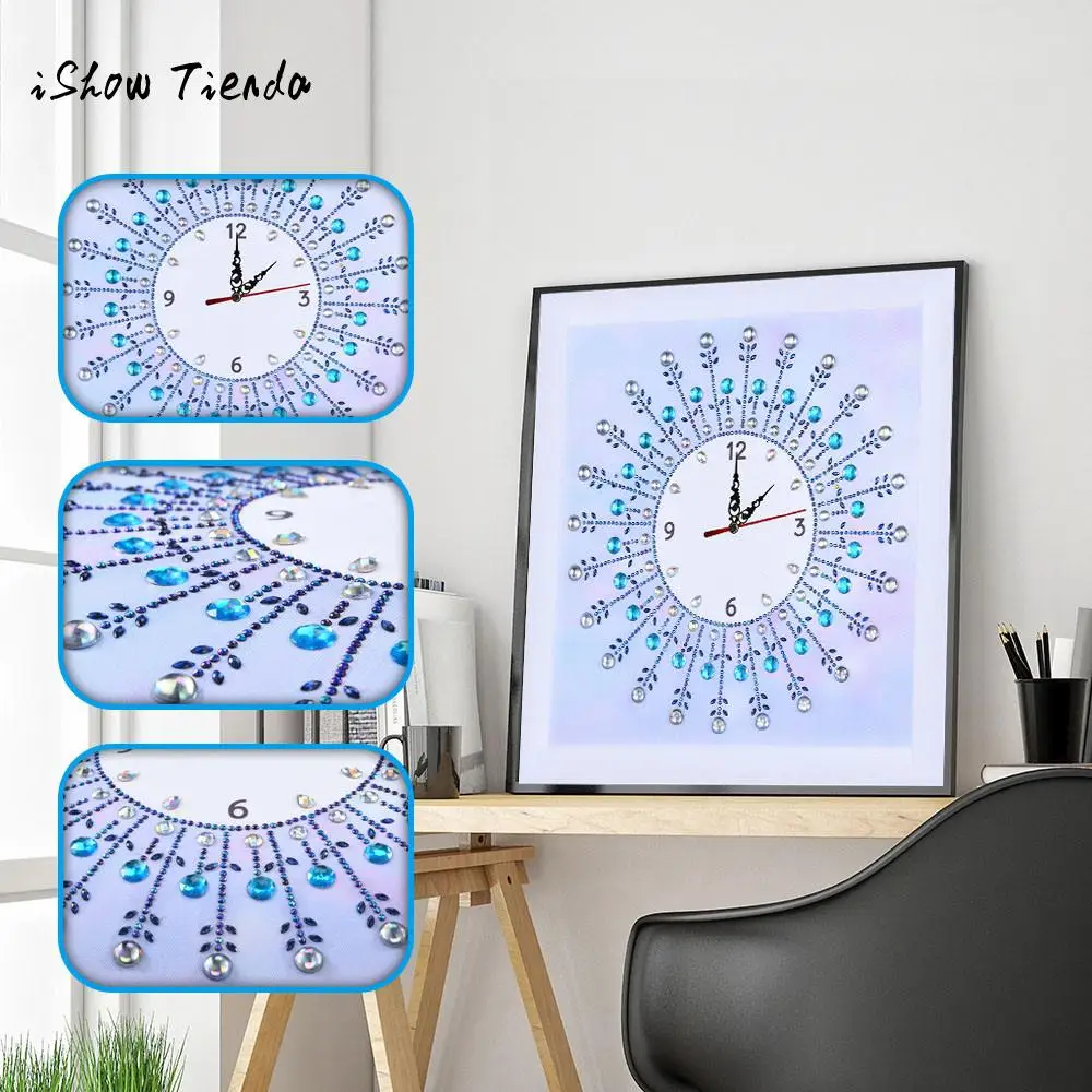 Clock Pattern 5D Special Diamond-shaped Embroidery Wall Clock DIY Painting Diamond Cross Stitch Diamond Arts Crafts Home Decor
Clock Pattern 5D Special Diamond-shaped Embroidery Wall Clock DIY Painting Diamond Cross Stitch Diamond Arts Crafts Home Decor