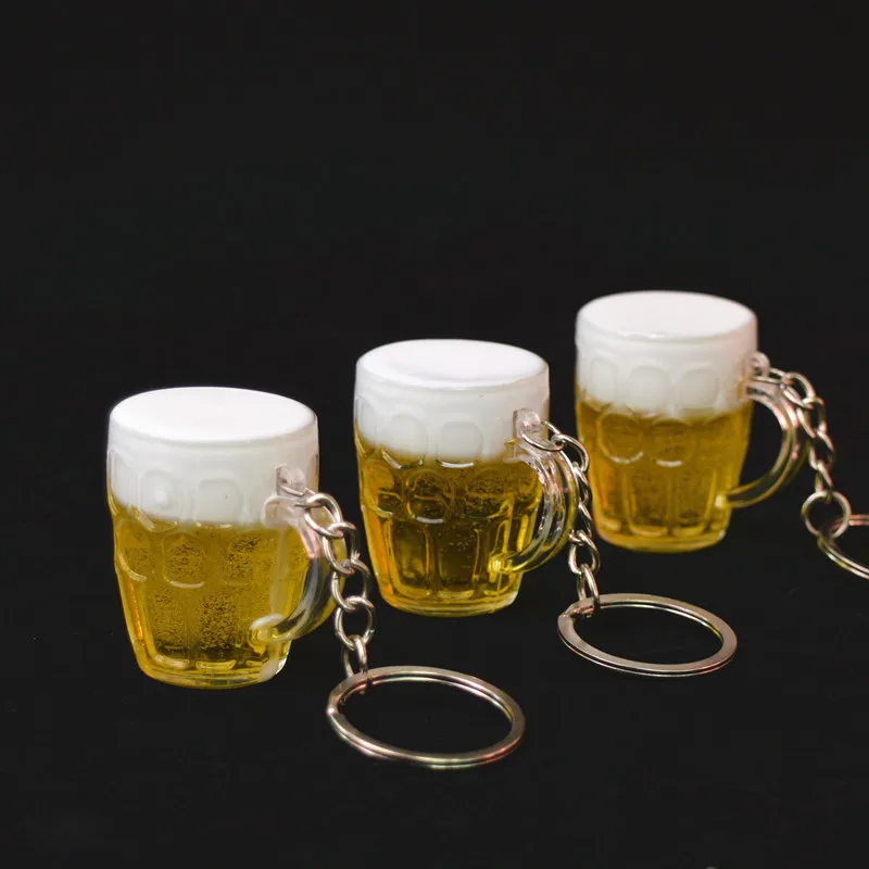 Hot Women Charm Simulation Beer Shaped Decoration Props Key Holder Bag Charm Accessories New Men Best gift Jewelry K2090
Hot Women Charm Simulation Beer Shaped Decoration Props Key Holder Bag Charm Accessories New Men Best gift Jewelry K2090
