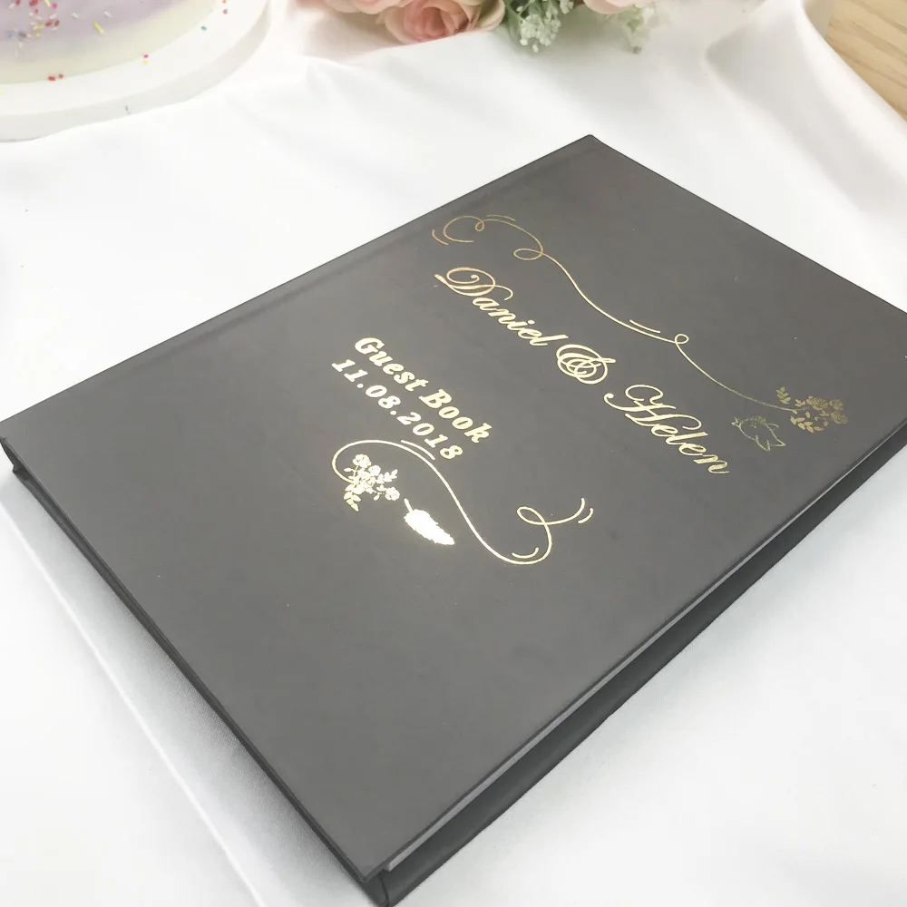 Personalizde Gold Wedding Guest Book Alternative Custom name and date Wedding Guestbook Rustic Guest Book A5 size
Personalizde Gold Wedding Guest Book Alternative Custom name and date Wedding Guestbook Rustic Guest Book A5 size