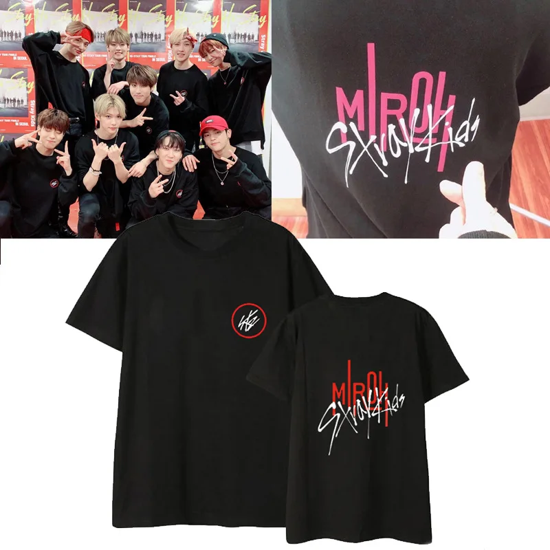 kpop concert HI-STAY Short sleeve t-shirt kpop Stray kids tshirt men and women printing graphic t shirts tops harajuku shirt
kpop concert HI-STAY Short sleeve t-shirt kpop Stray kids tshirt men and women printing graphic t shirts tops harajuku shirt