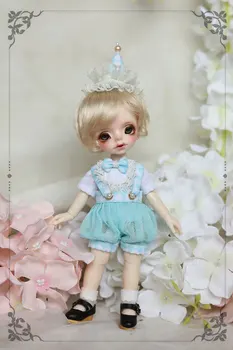 BJD doll clothes Mint blue overalls suit top overalls ice-cream cone headdress socks for 1/8 BJD SD doll clothes accessories
BJD doll clothes Mint blue overalls suit top overalls ice-cream cone headdress socks for 1/8 BJD SD doll clothes accessories