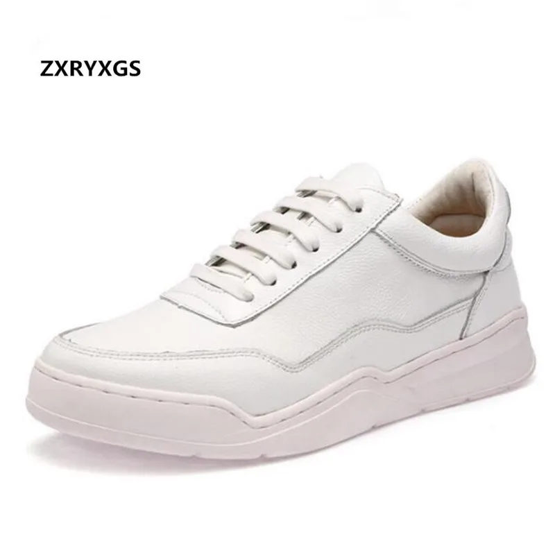 First Layer of Leather Shoes Men Shoes Casual Sneakers 2018 Spring New Black White Casual Shoes Soft Comfortable Men Sneakers
First Layer of Leather Shoes Men Shoes Casual Sneakers 2018 Spring New Black White Casual Shoes Soft Comfortable Men Sneakers