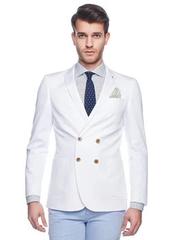 Tailor Made White Double Breasted Groom Tuxedos British Style Mens Wedding Party Suits Casual Man Suit (Jacket+Pants)terno
Tailor Made White Double Breasted Groom Tuxedos British Style Mens Wedding Party Suits Casual Man Suit (Jacket+Pants)terno