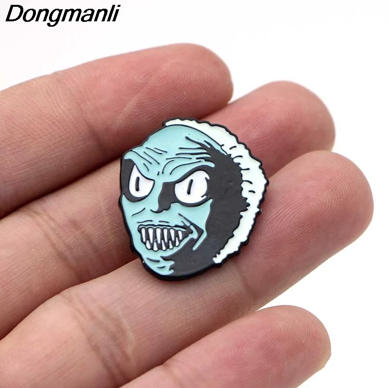 B2149 Dongmanli TV Jewelry Snake Head Enamel Pins and Brooches for Women Men Lapel Pin Badge Denim Brooch Collar
B2149 Dongmanli TV Jewelry Snake Head Enamel Pins and Brooches for Women Men Lapel Pin Badge Denim Brooch Collar