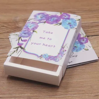 Wedding&birthday Gift paper box with take me to you heart 11.5*8*2cm necklace&earring Packaging & Display box Kraft and white 
Wedding&birthday Gift paper box with take me to you heart 11.5*8*2cm necklace&earring Packaging & Display box Kraft and white