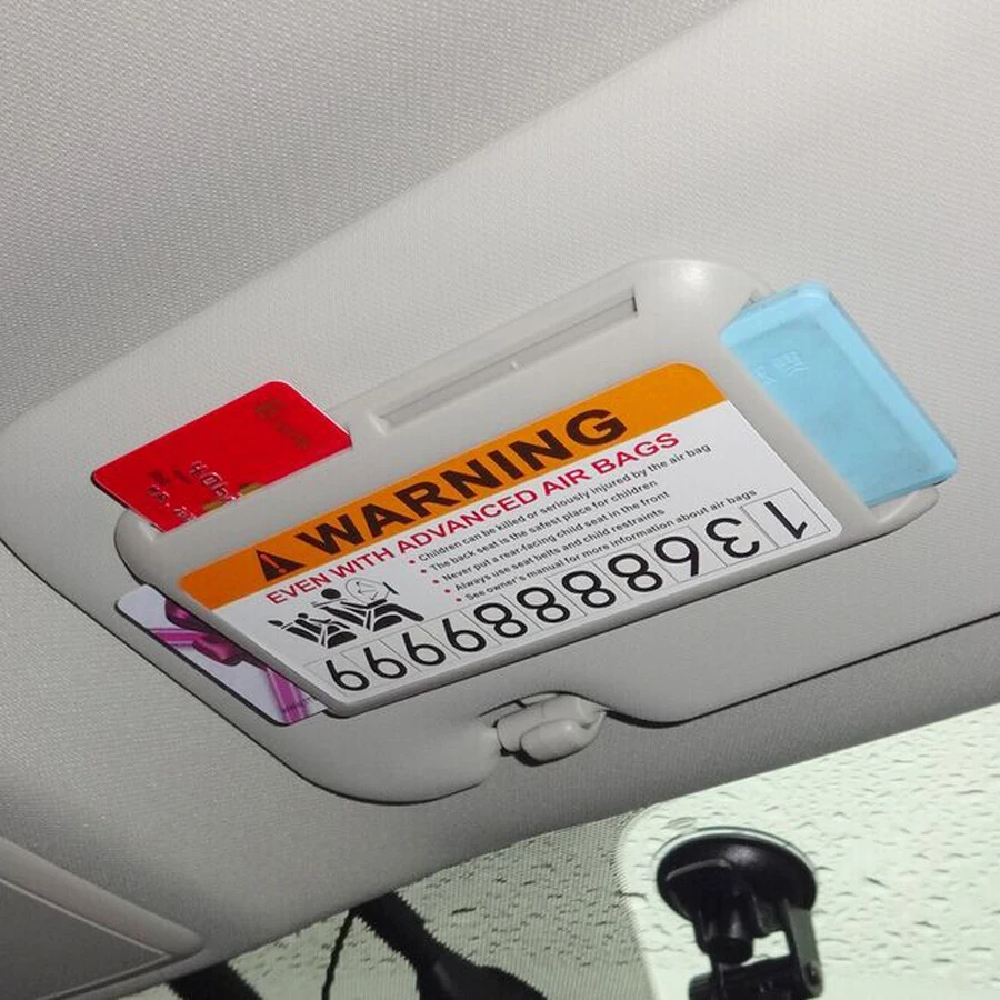 1pcs Car Visor Visa Bank Card Box Business ID Highway Holder Storage Case With Temporary Parking Phone Number Free Shipping
1pcs Car Visor Visa Bank Card Box Business ID Highway Holder Storage Case With Temporary Parking Phone Number Free Shipping