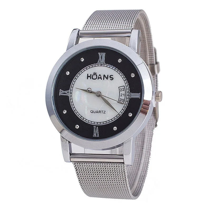 HUANS Women Fashion Silver Mesh Band Quartz Watch Casual Women Wrist Watch Ladies Clock 1565
HUANS Women Fashion Silver Mesh Band Quartz Watch Casual Women Wrist Watch Ladies Clock 1565