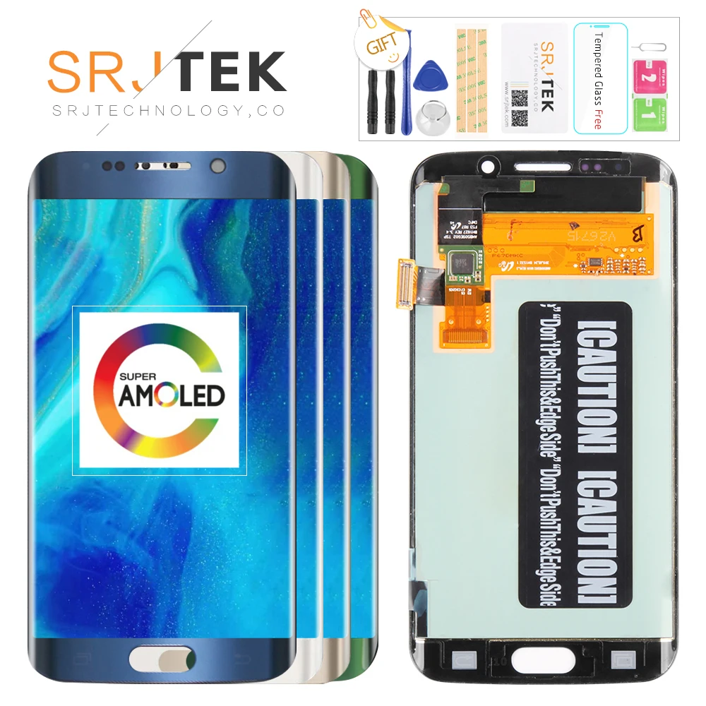 ORIGINAL 5.1'' SUPER AMOLED Display for SAMSUNG Galaxy S6 edge LCD Frame G925 G925I G925F Touch Screen Digitizer
ORIGINAL 5.1'' SUPER AMOLED Display for SAMSUNG Galaxy S6 edge LCD Frame G925 G925I G925F Touch Screen Digitizer