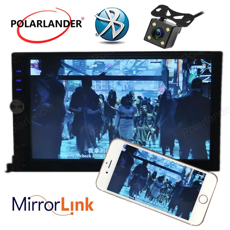 Car MP5 MP4 Player car radio audio 4 languages 2 din Touch Screen Bluetooth 12V Support Rear View Camera Mirror Link For Andriod
Car MP5 MP4 Player car radio audio 4 languages 2 din Touch Screen Bluetooth 12V Support Rear View Camera Mirror Link For Andriod