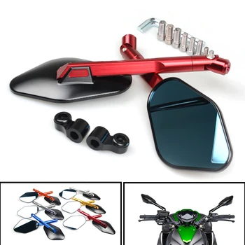 Universal M8 M10 Aluminum motorcycle rearview Side mirror For Honda CBR600F CBR600RR CBR900RR CBR929RR GROM kawasaki ZX10R
Universal M8 M10 Aluminum motorcycle rearview Side mirror For Honda CBR600F CBR600RR CBR900RR CBR929RR GROM kawasaki ZX10R